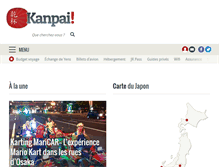 Tablet Screenshot of kanpai.fr